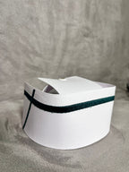 COFIA DE TELA BORDADA