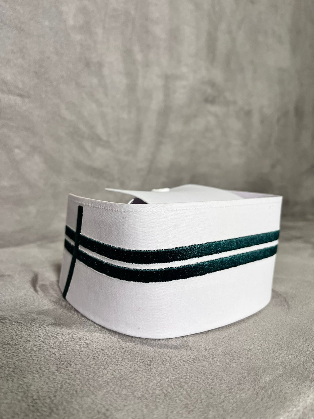 COFIA DE TELA BORDADA