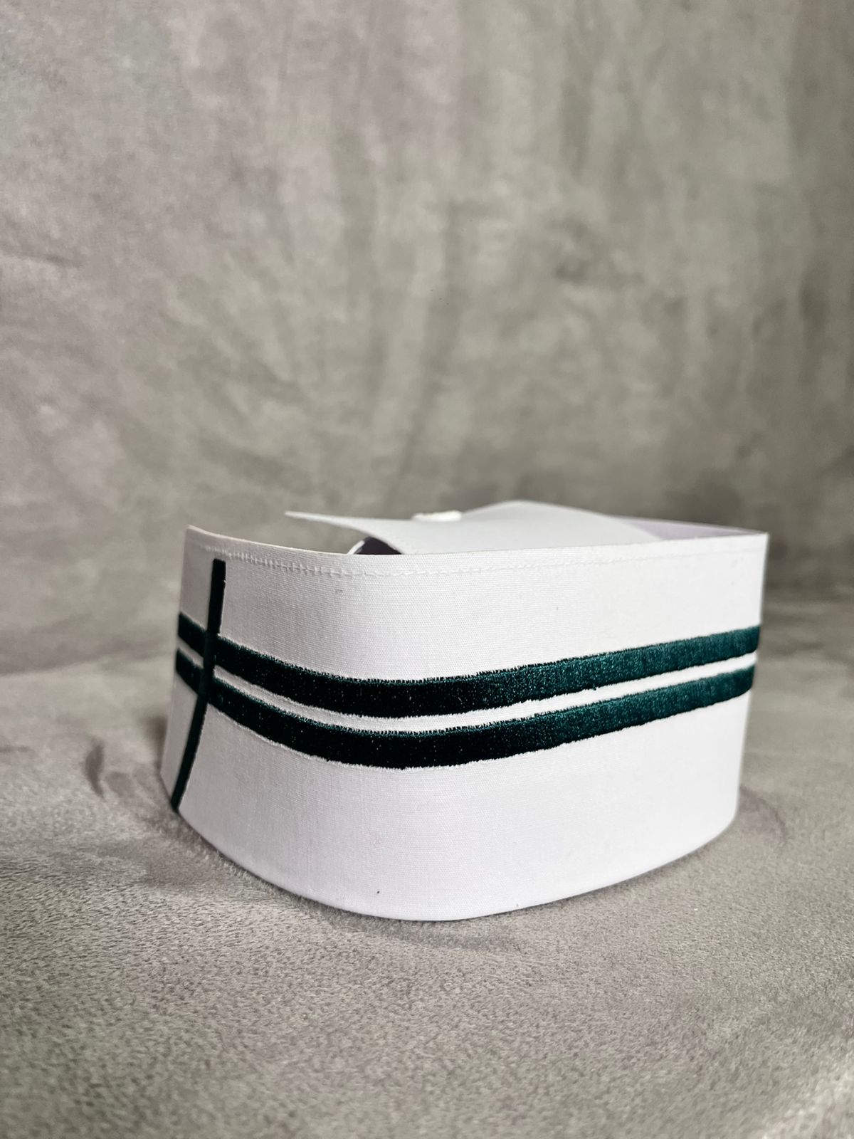 COFIA DE TELA BORDADA