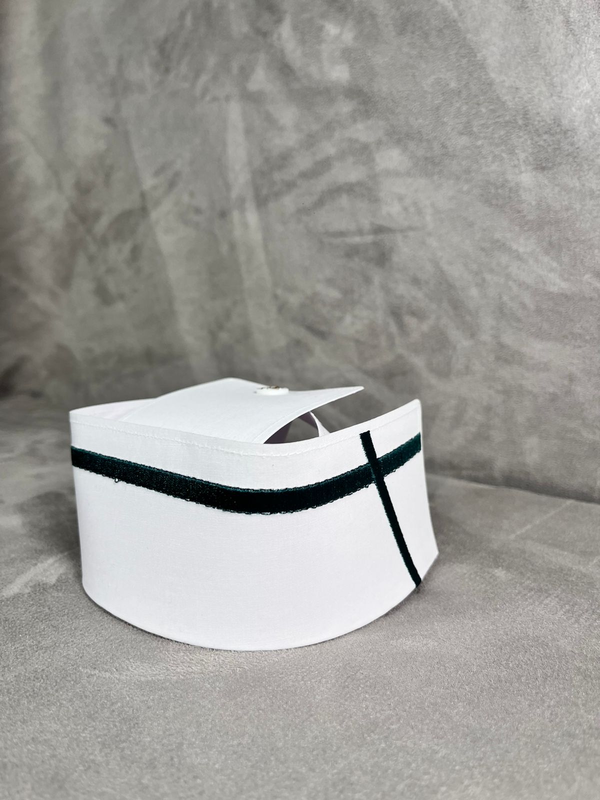 COFIA DE TELA BORDADA