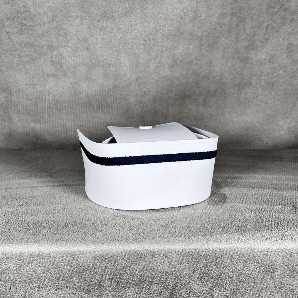 COFIA DE TELA BORDADA