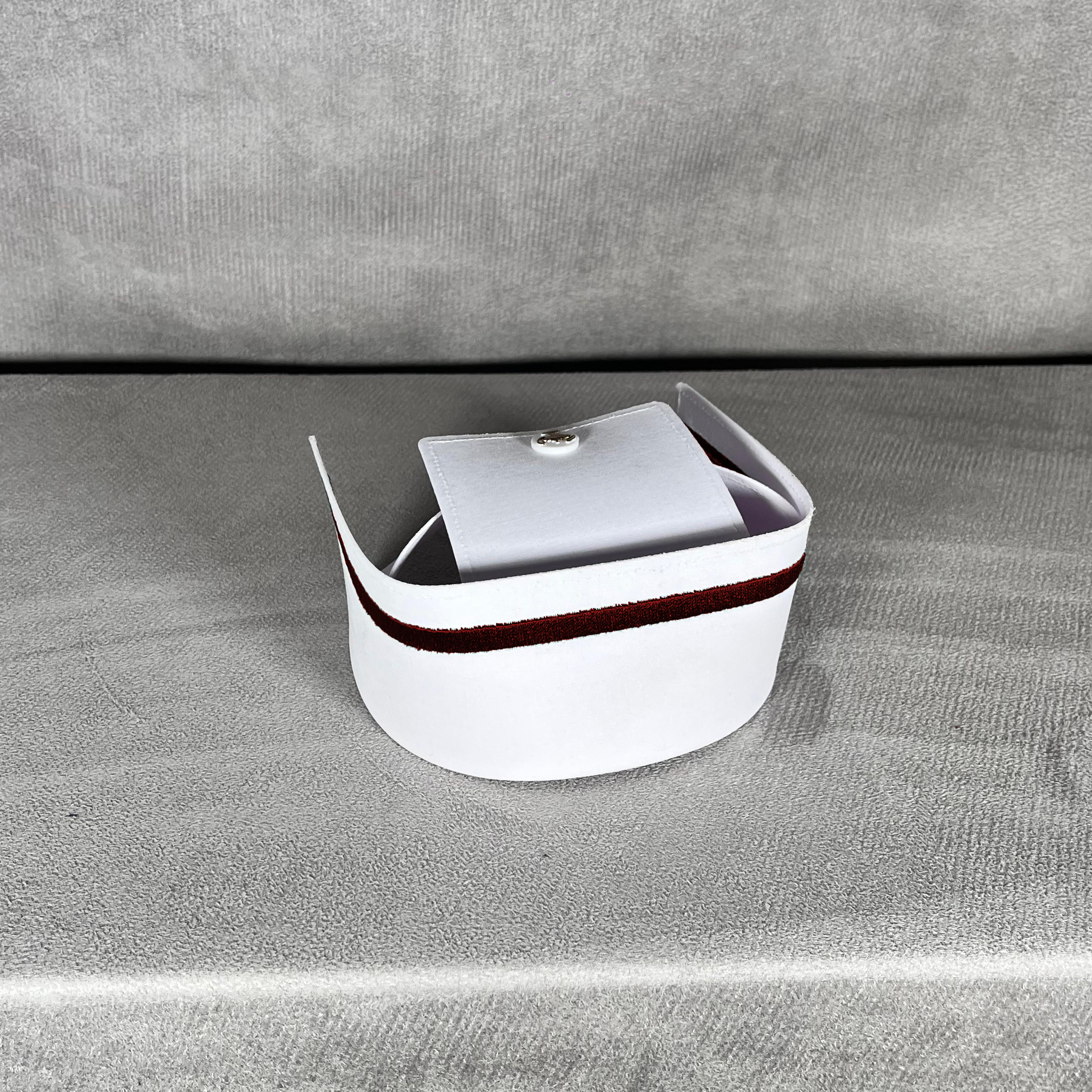 COFIA DE TELA BORDADA