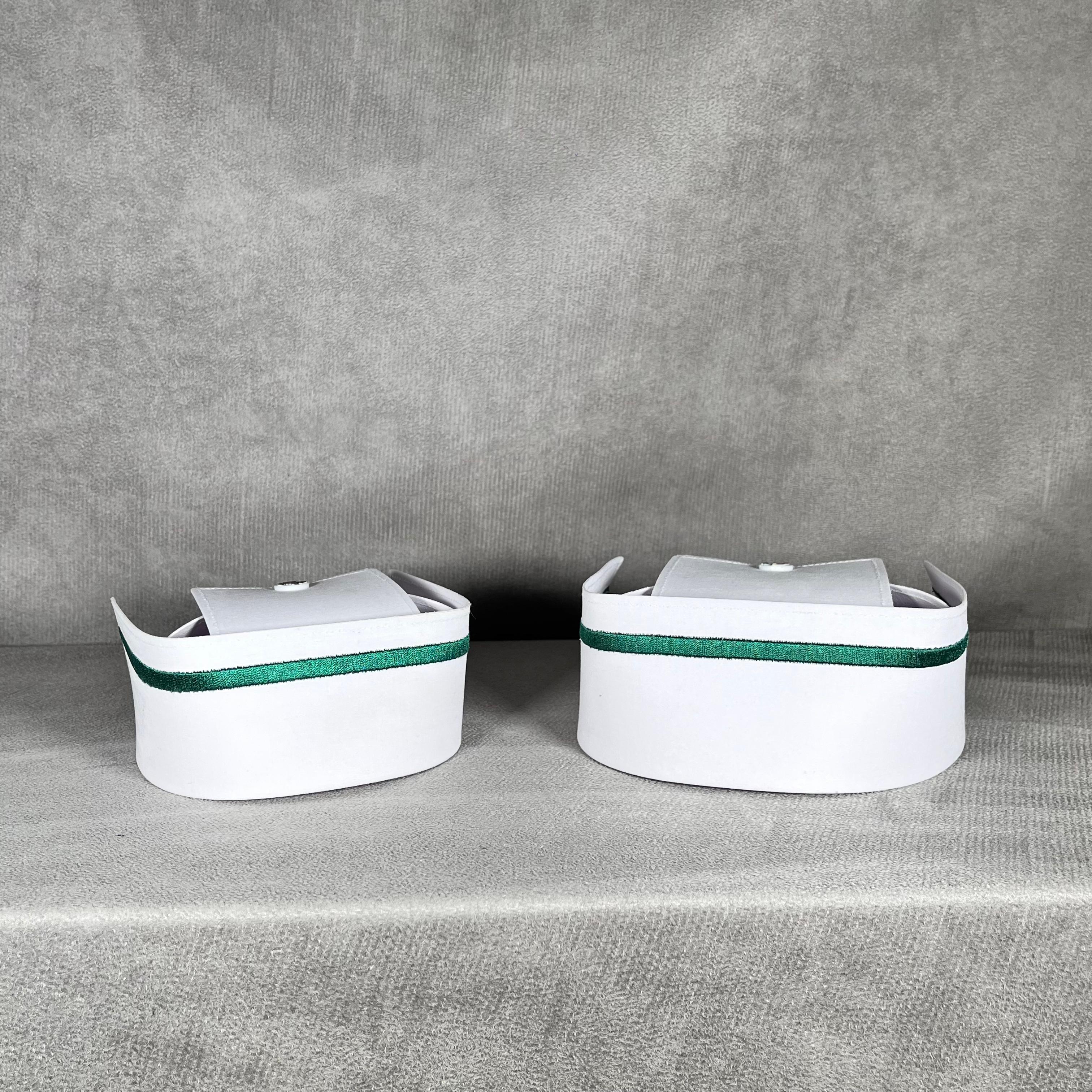 COFIA DE TELA BORDADA