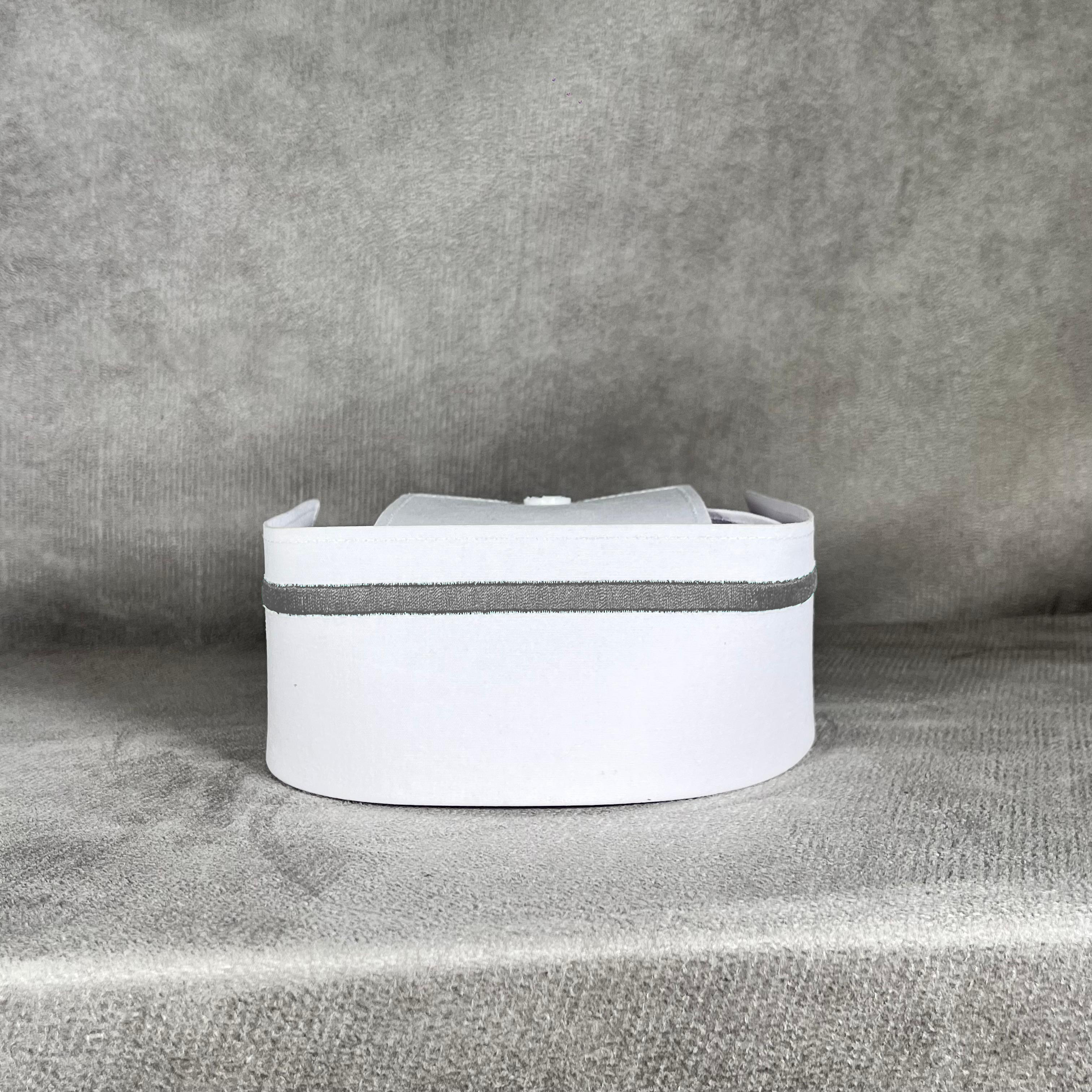 COFIA DE TELA BORDADA